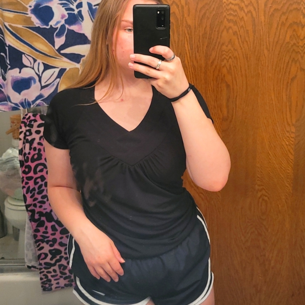 Black dress shirt